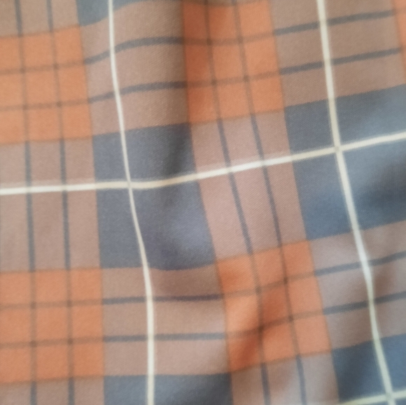 NWT LuLaRoe Tan and Cream Sheath Midi Dress with Flutter Sleeves Med - Picture 6 of 6